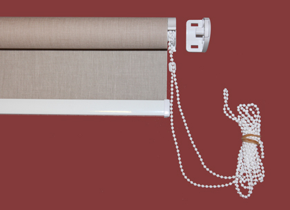 mmontáž rolety na plastové úchyty